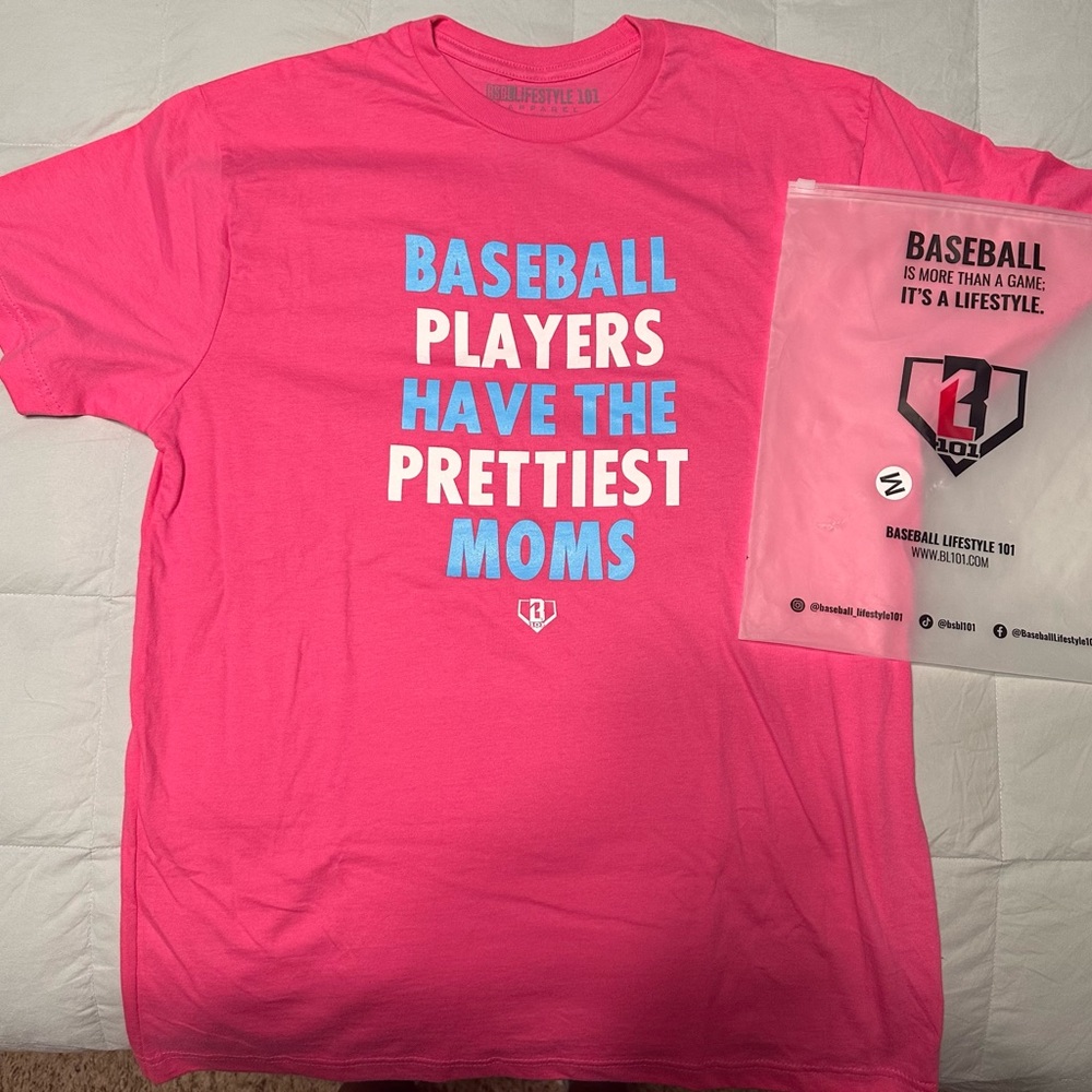 Baseball Lifestyle 101 women’s t shirt size medium